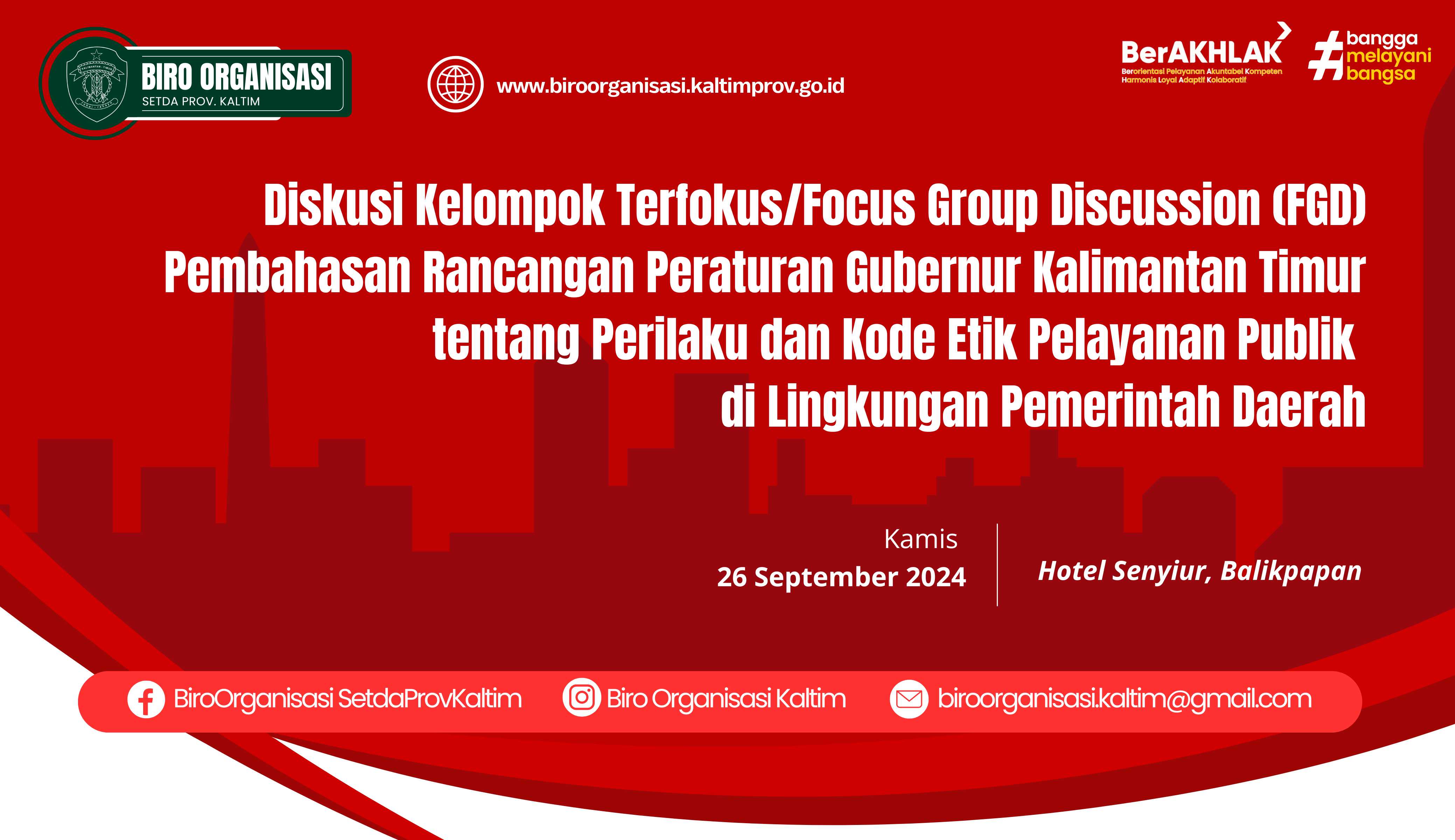 diskusi-kelompok-terfokusfocus-group-discussion-fgd-pembahasan-rancangan-peraturan-gubernur-kalimantan-timur-tentang-perilaku-dan-kode-etik-pelayanan-publik-di-lingkungan-pemerintah-daerah